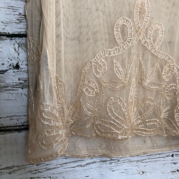 Forever 21 beaded sheer top - Picture 6 of 6